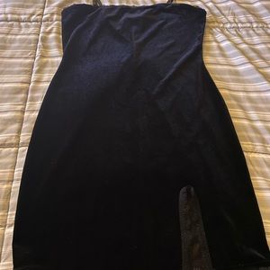 Sexy stunning brand new beautiful mini velour mini dress from 4ever21 for woman